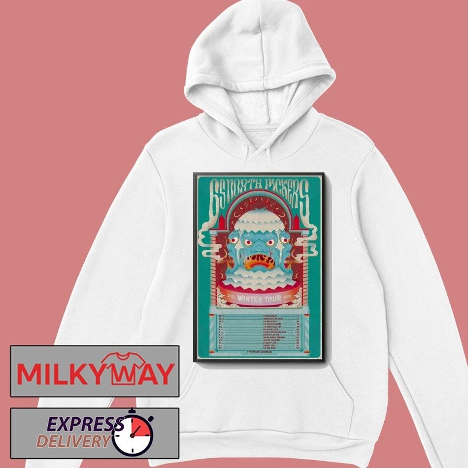 65 North Pickers Winter 2026 Tour Poster shirt