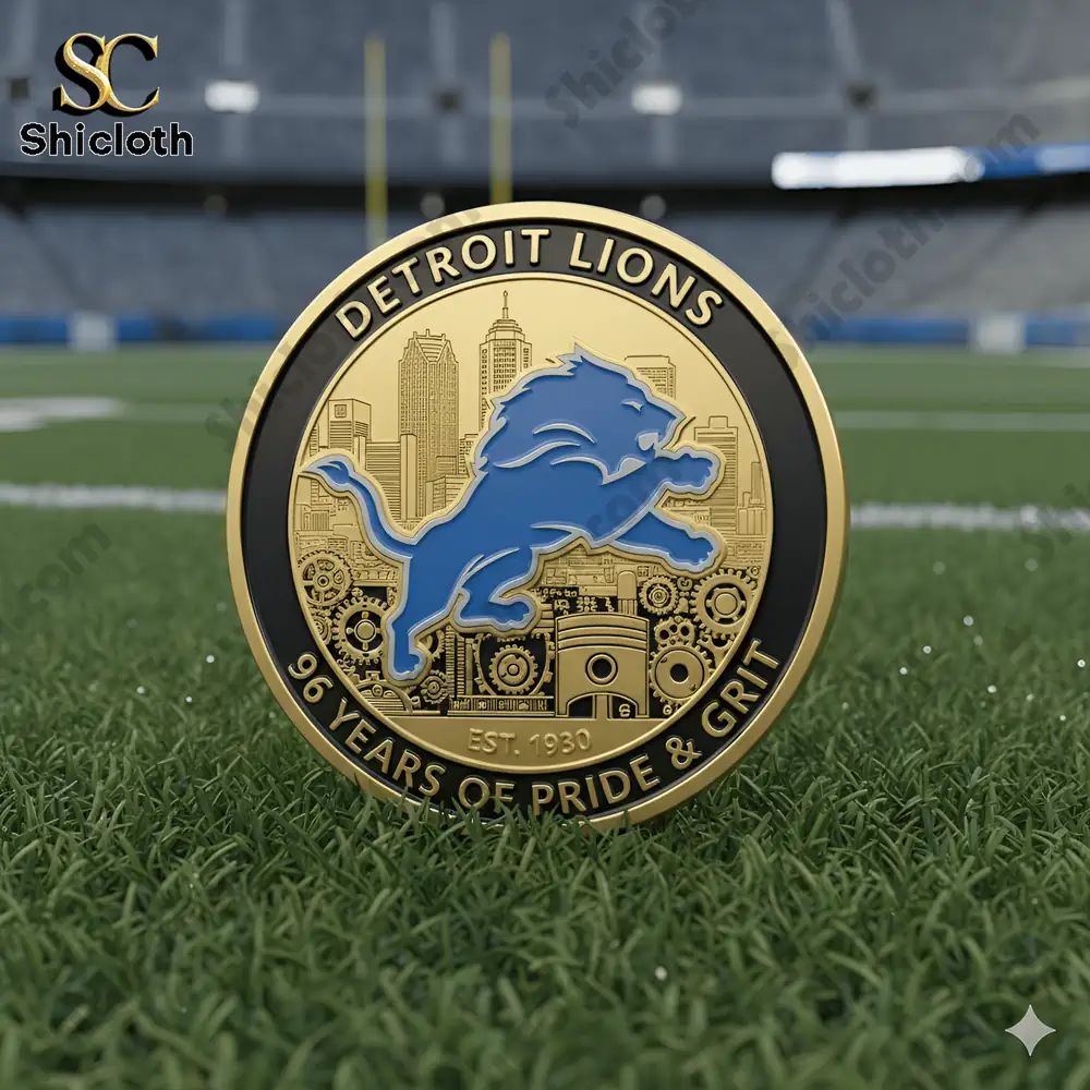 Detroit Lions 96th Anniversary Commemorative Coin