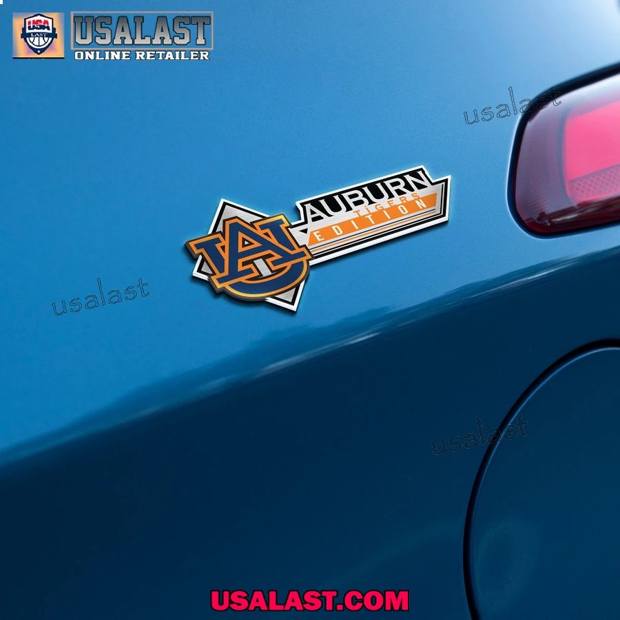 Auburn Tigers Edition 3D Car Badge Sticker