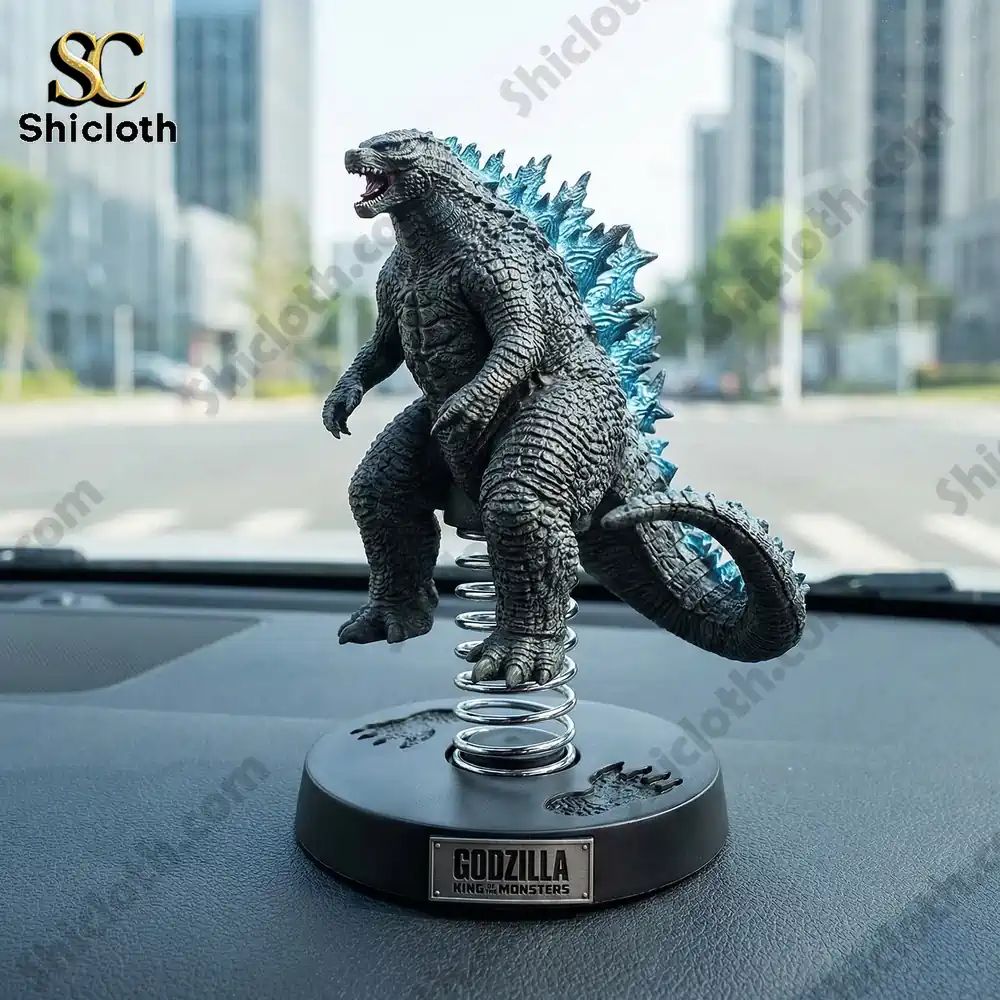 Godzilla King of the Monsters Dashboard Decor Car Bobblehead