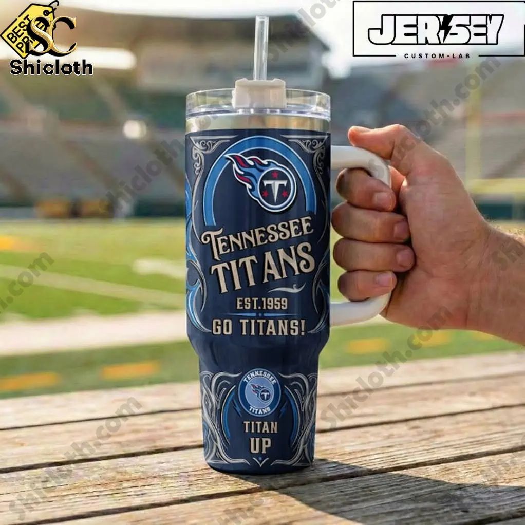 Tennessee Titans Titan Up Special YETI Tumbler