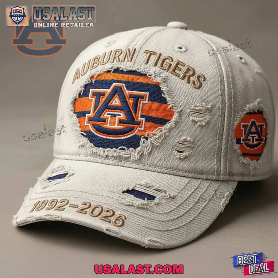 Auburn Tigers 134th Anniversary 1892-2026 Baseball Cap