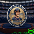 Matt Olson 300 Career Home Runs Commemorative Coin