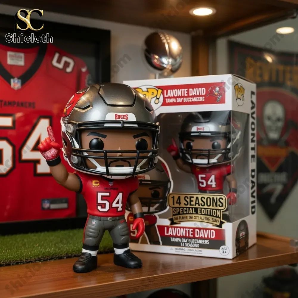 Lavonte David Tampa Bay Buccaneers 14 Seasons Special Edition Pop! Figure