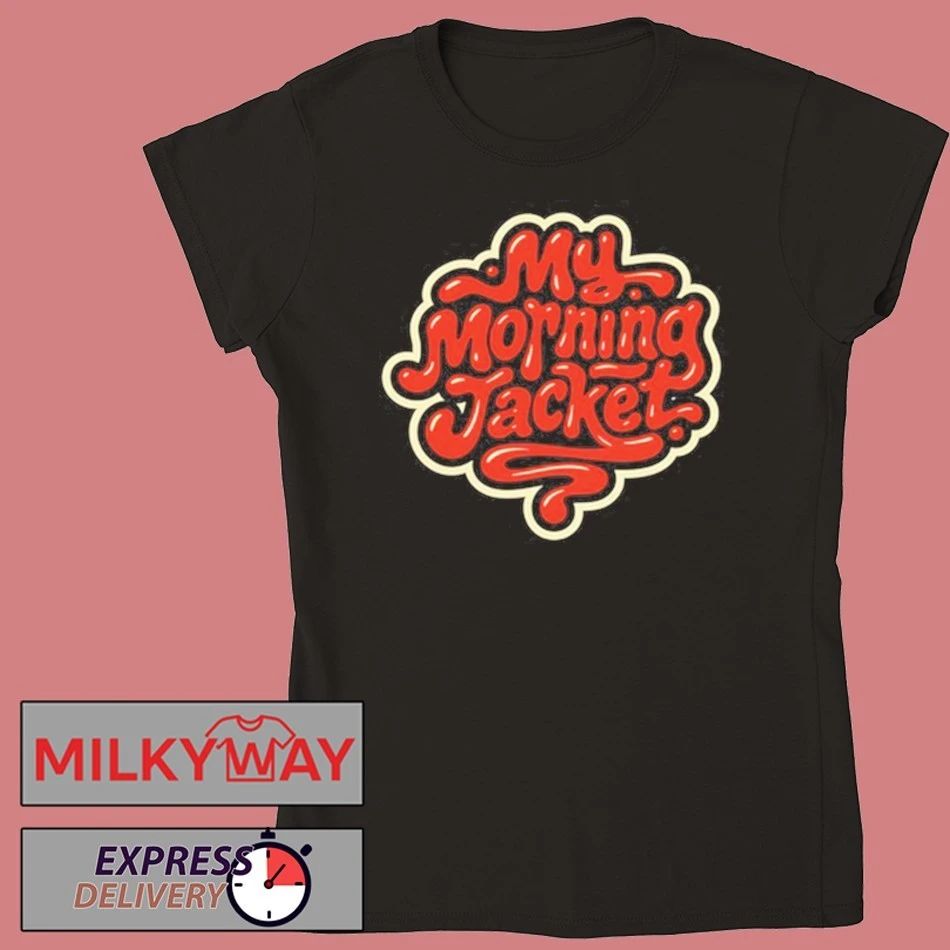 My Morning Jackert Squid Boy Black T-Shirt