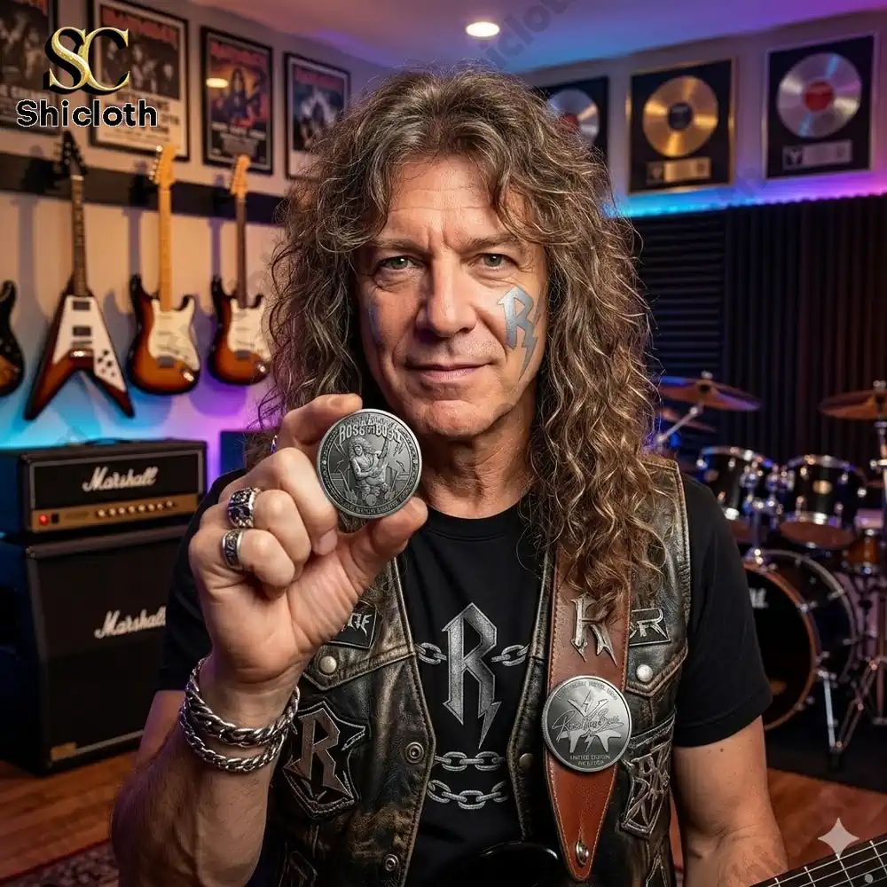 Ross The Boss Friedman Live Metal Legend Commemorative Coin
