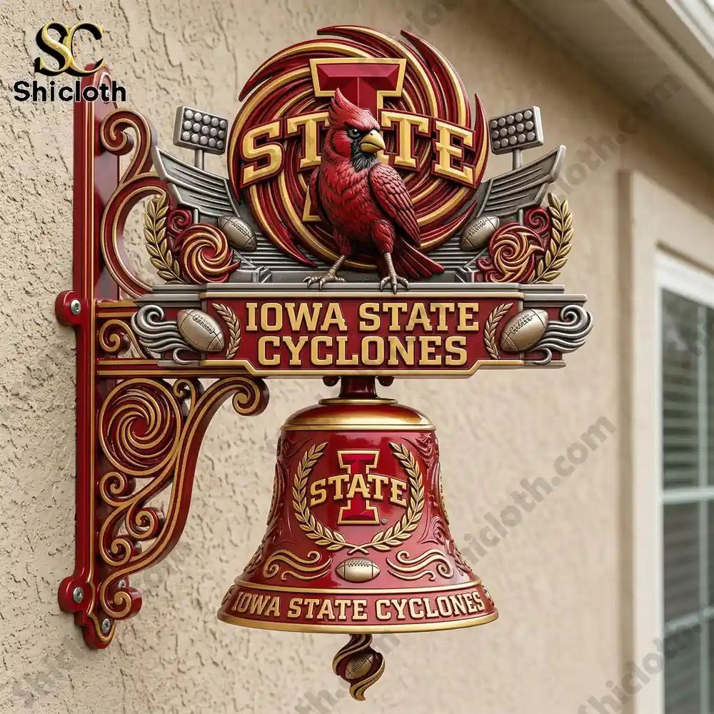 Iowa State Cyclones Premium Wall Bell