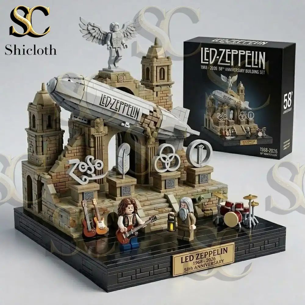 Led Zeppelin 58th Anniversary Building Brick Set