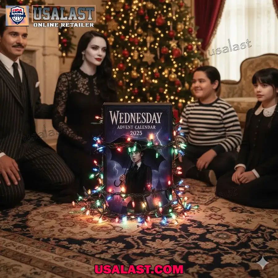 Wednesday Addams Family Advent Calendar 2025