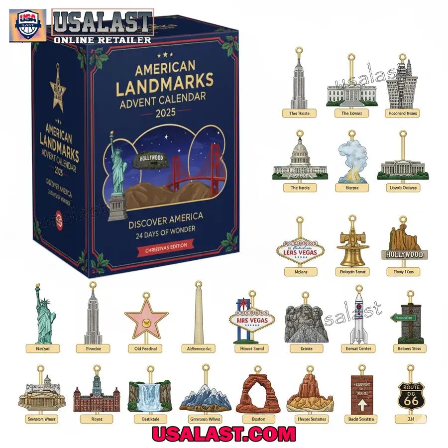 American Landmarks Advent Calendar 2025