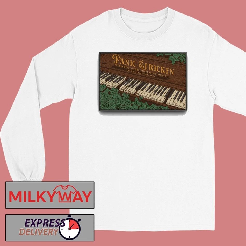 Panic Stricken In Austin TX On Dec 12-14 2025 Poster shirt