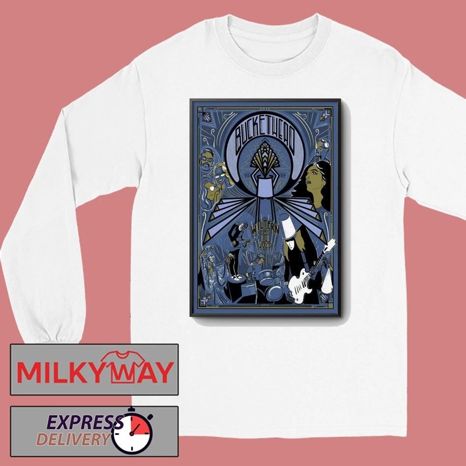 Buckethead 12.12.2025 The Wiltern in Los Angeles CA Poster shirt