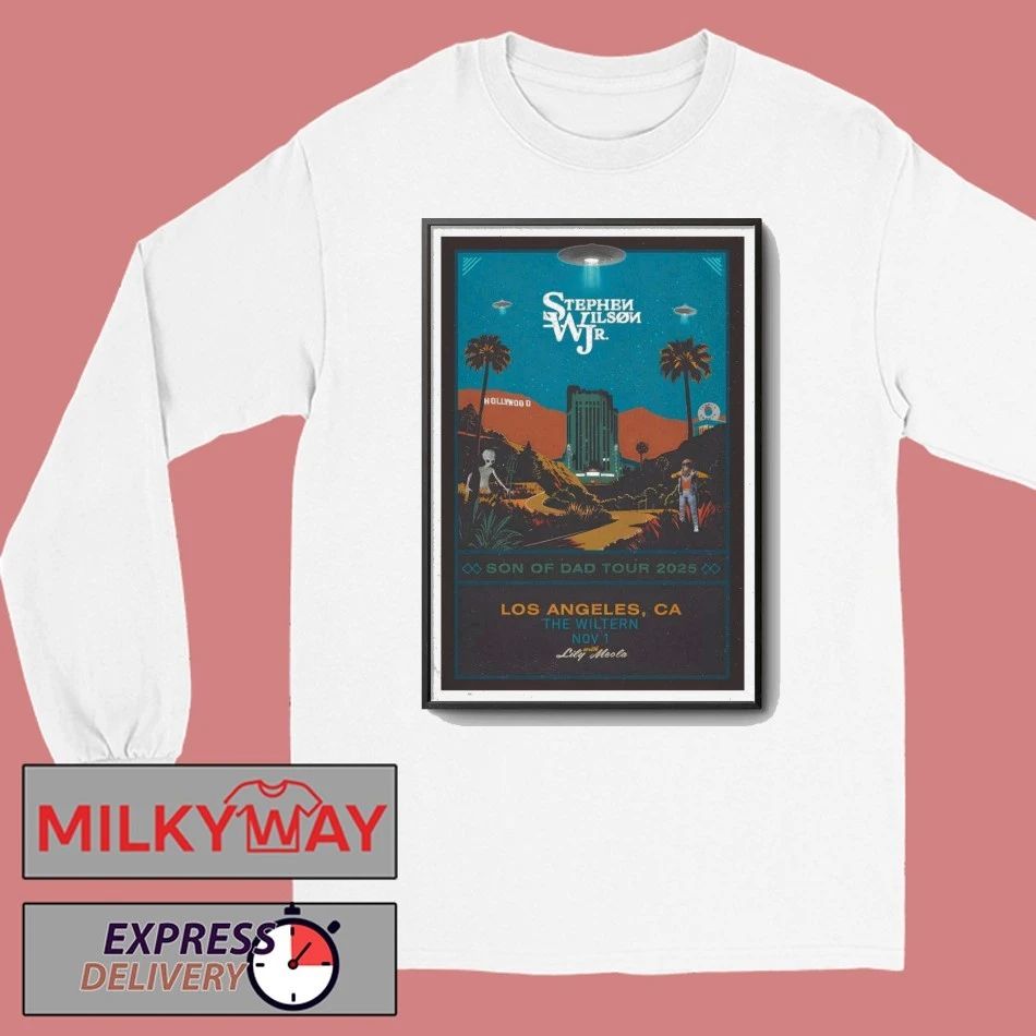 Stephen Wilson Jr Concert Los Angeles 2025 Poster shirt