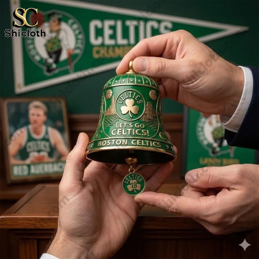 Boston Celtics Championship Legacy Wall Bell