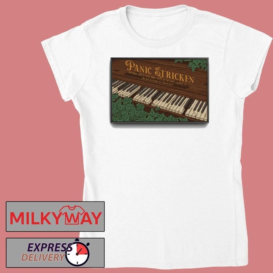 Panic Stricken In Austin TX On Dec 12-14 2025 Poster shirt