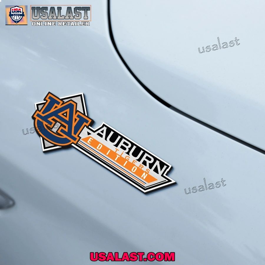 Auburn Tigers Edition 3D Car Badge Sticker