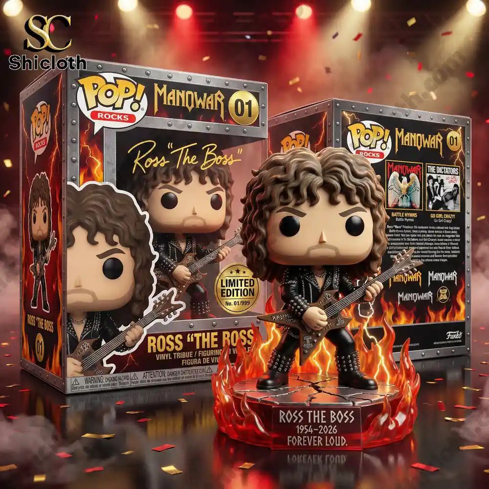 Ross The Boss Friedman Forever Loud Pop! Figure