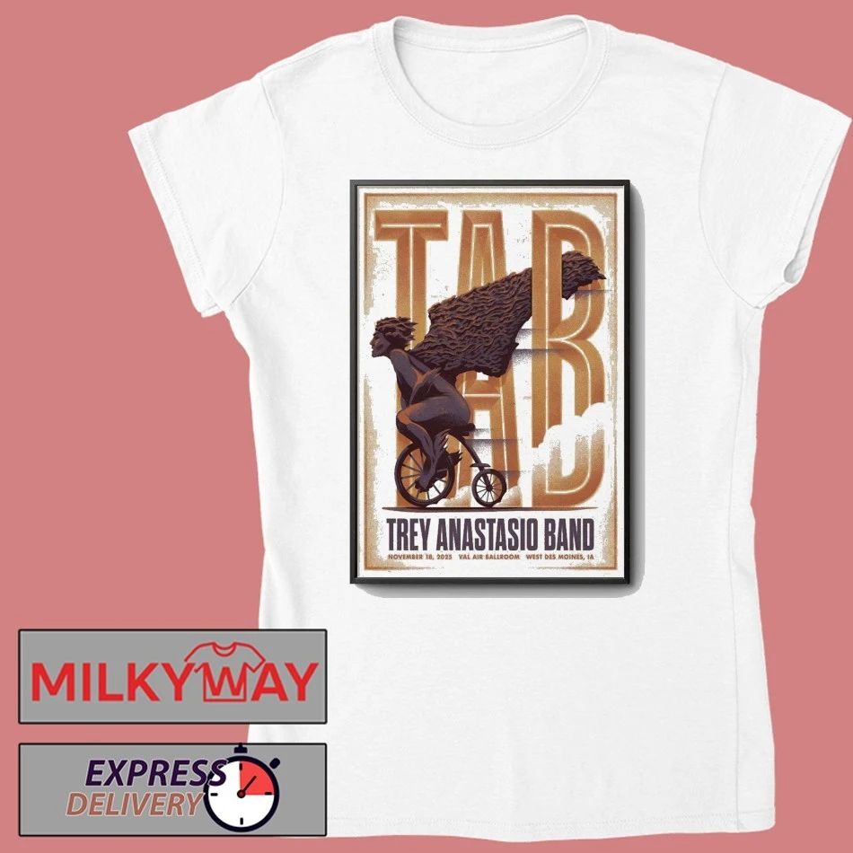 Trey Anastasio Band Nov 18 2025 Val Air Ballroom West Des Moines IA Poster shirt