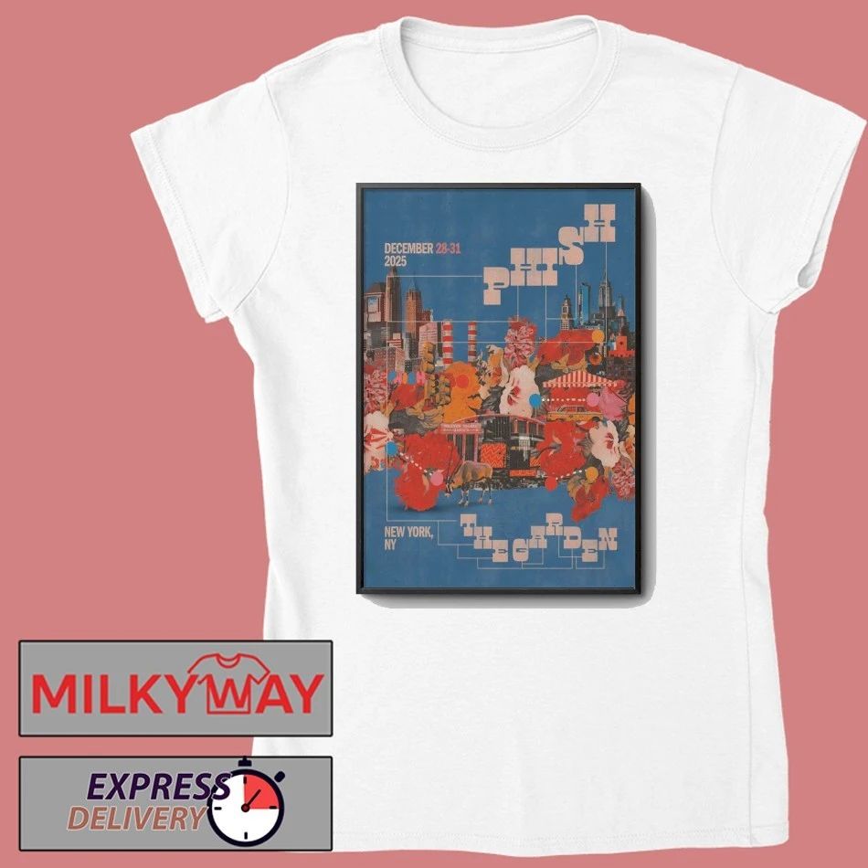 Phish Dec 28-31 2025 New York Poster shirt