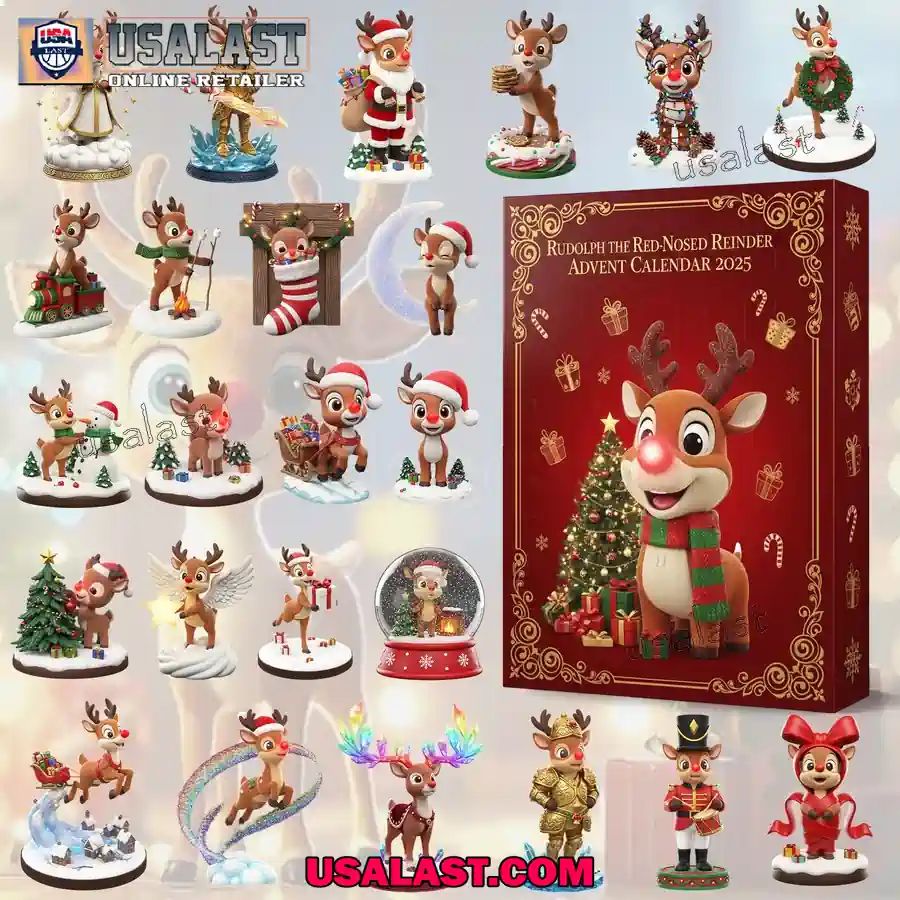 Rudolph The Red Nosed Reinder Advent Calendar 2025
