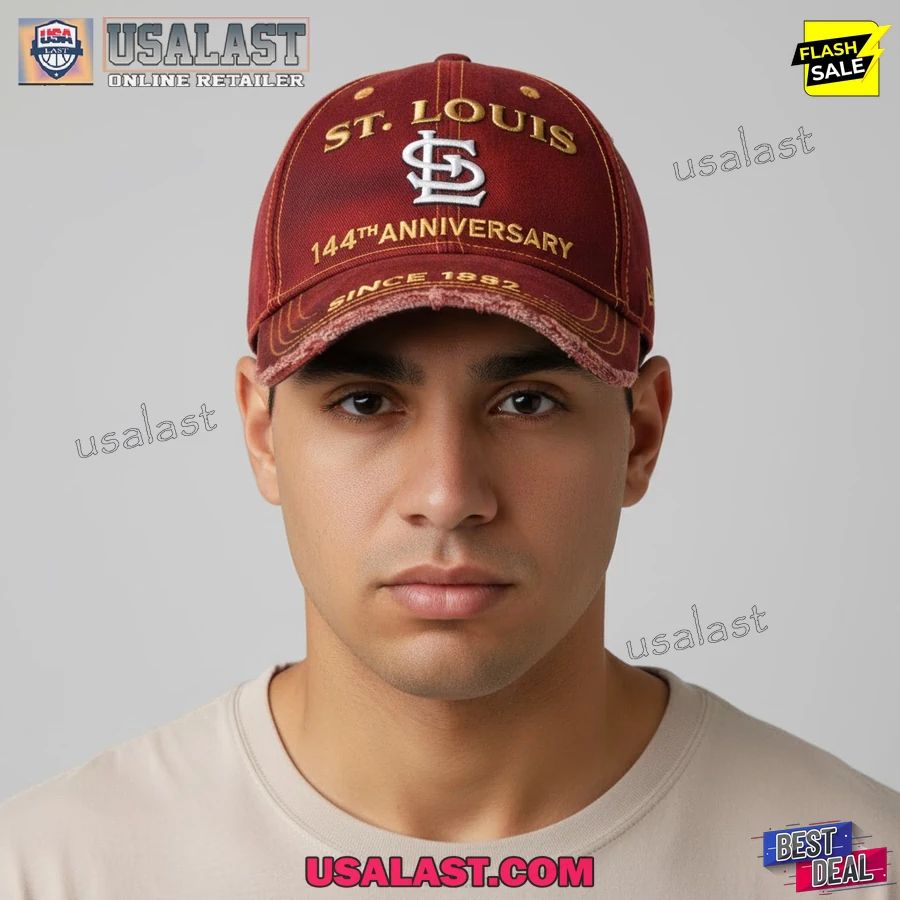 St. Louis Cardinals 144th Anniversary 1882-2026 Classic Cap