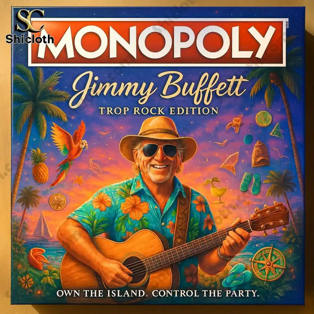 Jimmy Buffett Trop Rock Edition Monopoly Game