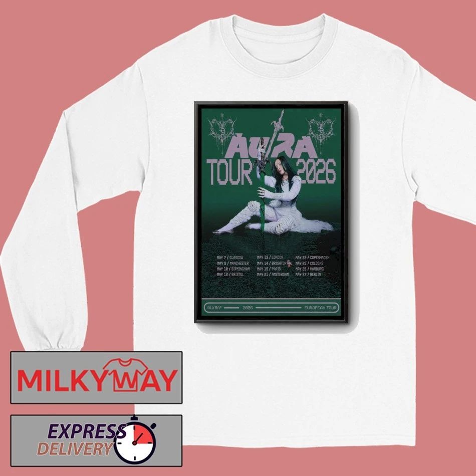 Poster Au Ra EU Tour 2026 shirt