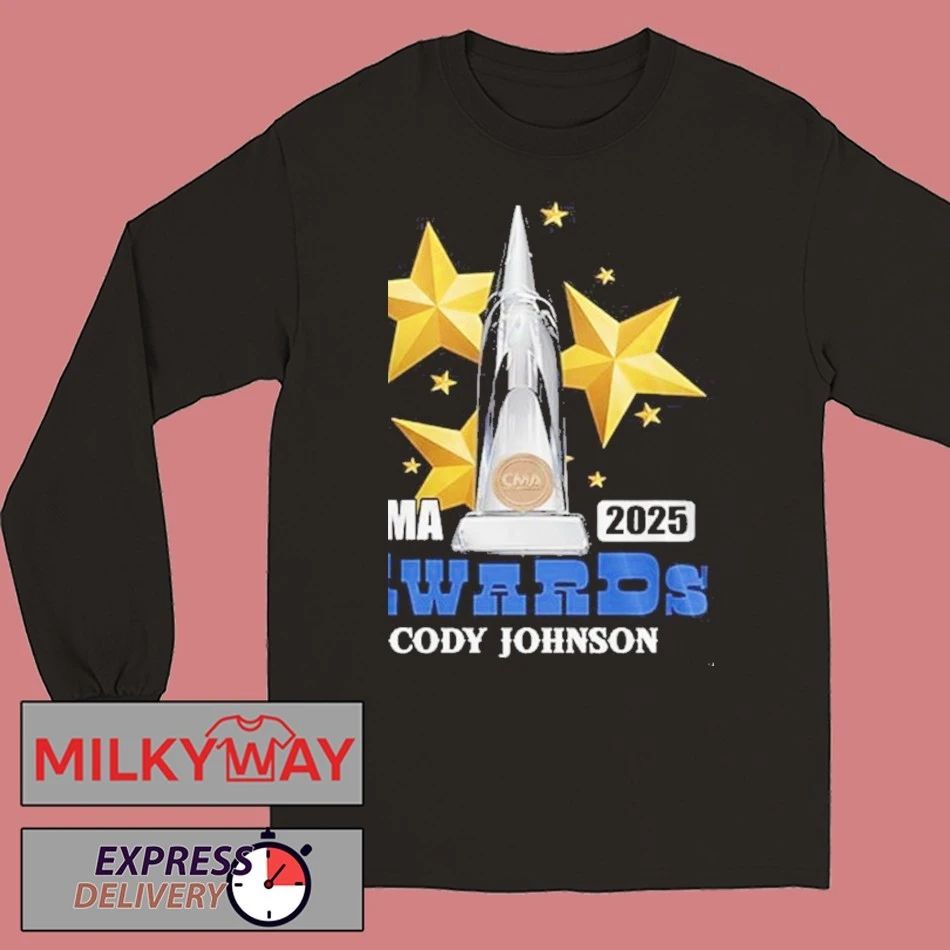 Cody Johnson Male Vocalist Of The Years Awards 2025 Shirt