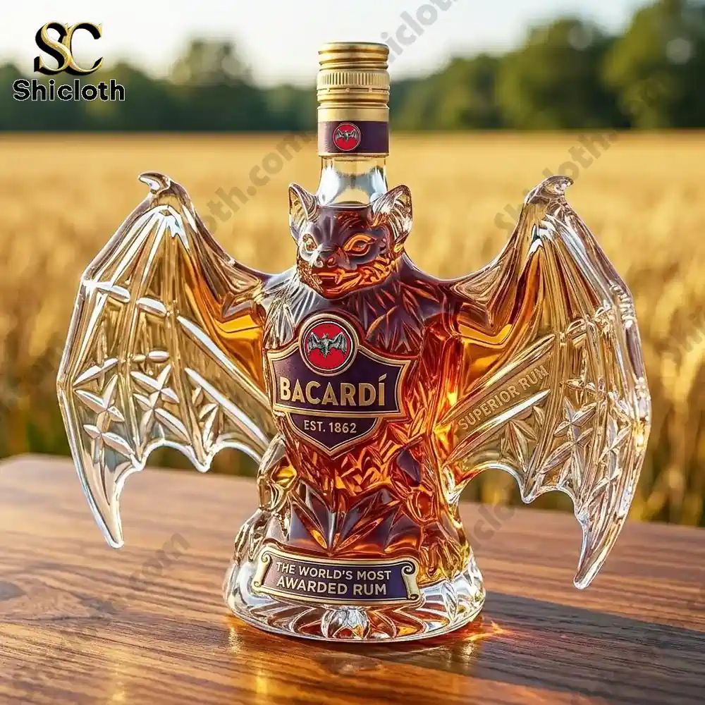 Bacardi Bat EST 1862 Limited Edition Rum Bottle