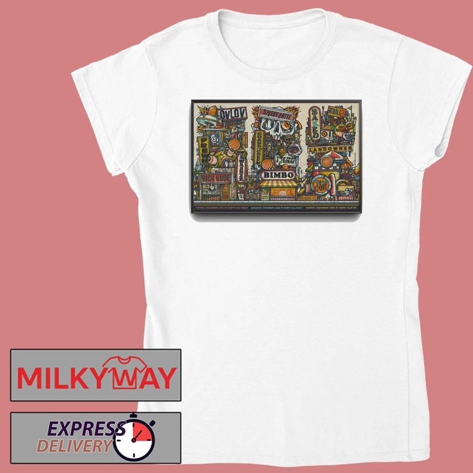 Drew Millward and Exploding In Sound Records Event 2025 Poster shirt