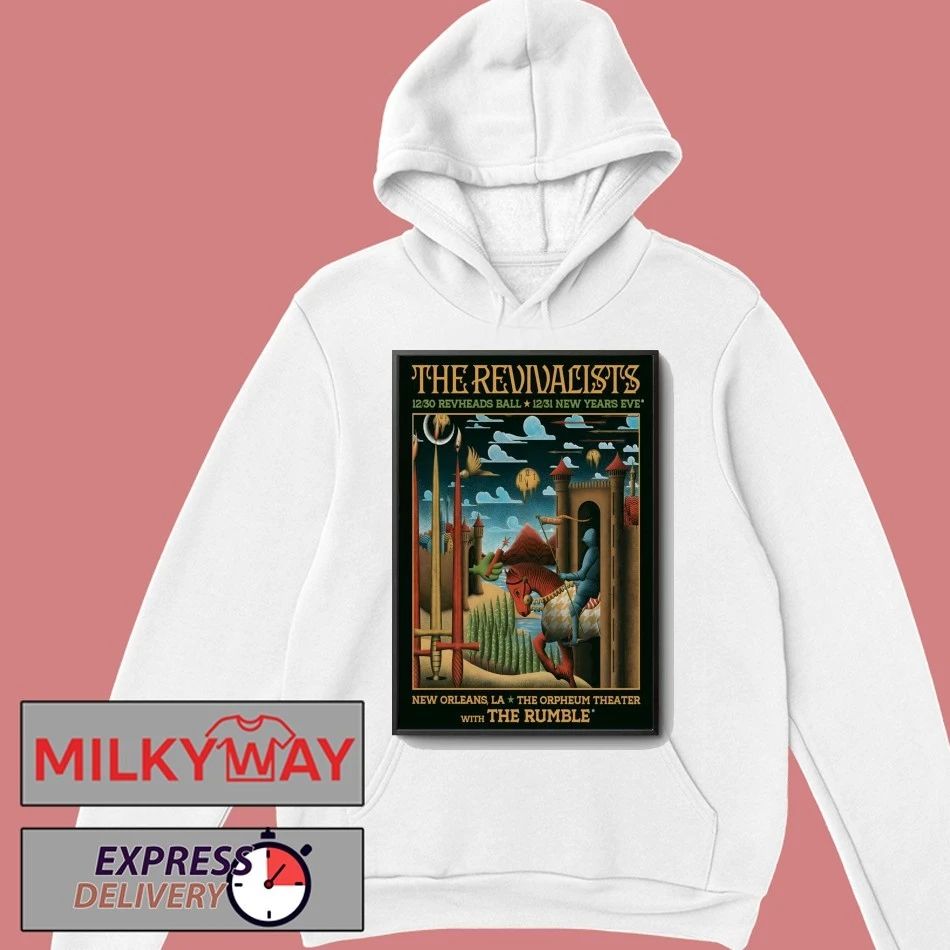 The Revivalists 12 30-12 31 2025 Orpheum Theater In New Orleans LA Poster shirt