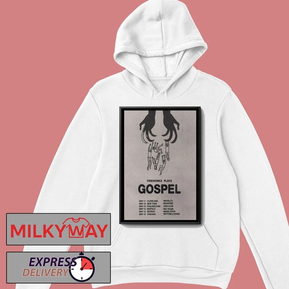 FIREWORKS Album GOSPEL 2026 Poster shirt