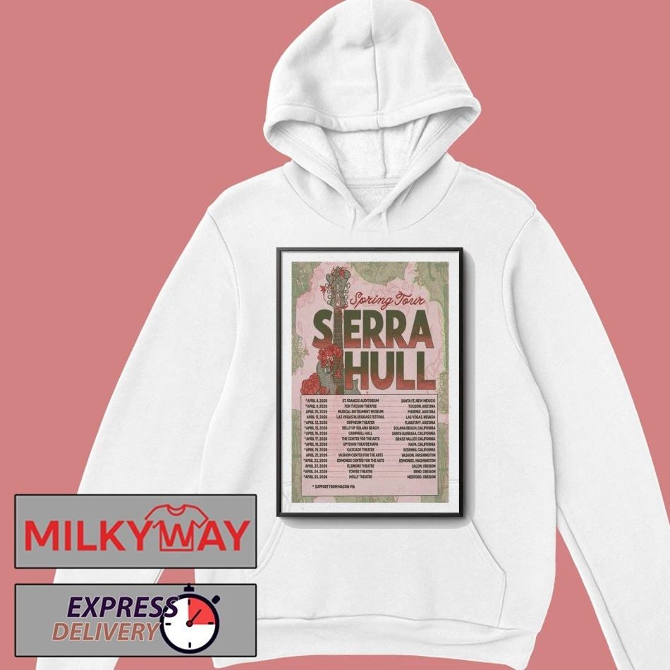 Poster Sierra Hull 2026 Spring Shows shirt