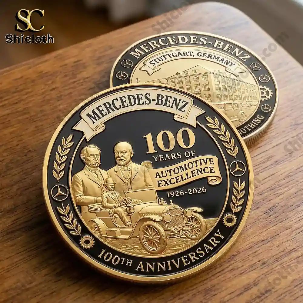 Mercedes-Benz Automotive Excellence 100th Anniversary 1926-2026 Commemorative Coin