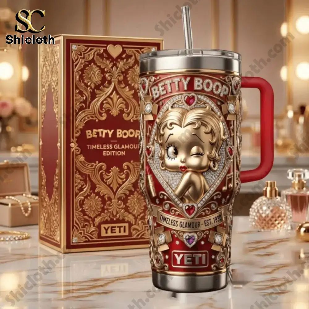 Betty Boop Timeless Glamour 2026 40Oz Tumbler