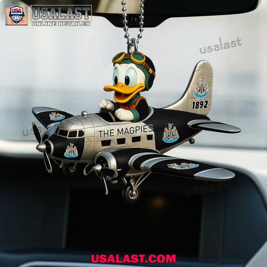 Newcastle United x Donald Duck Christmas Hanging Ornament