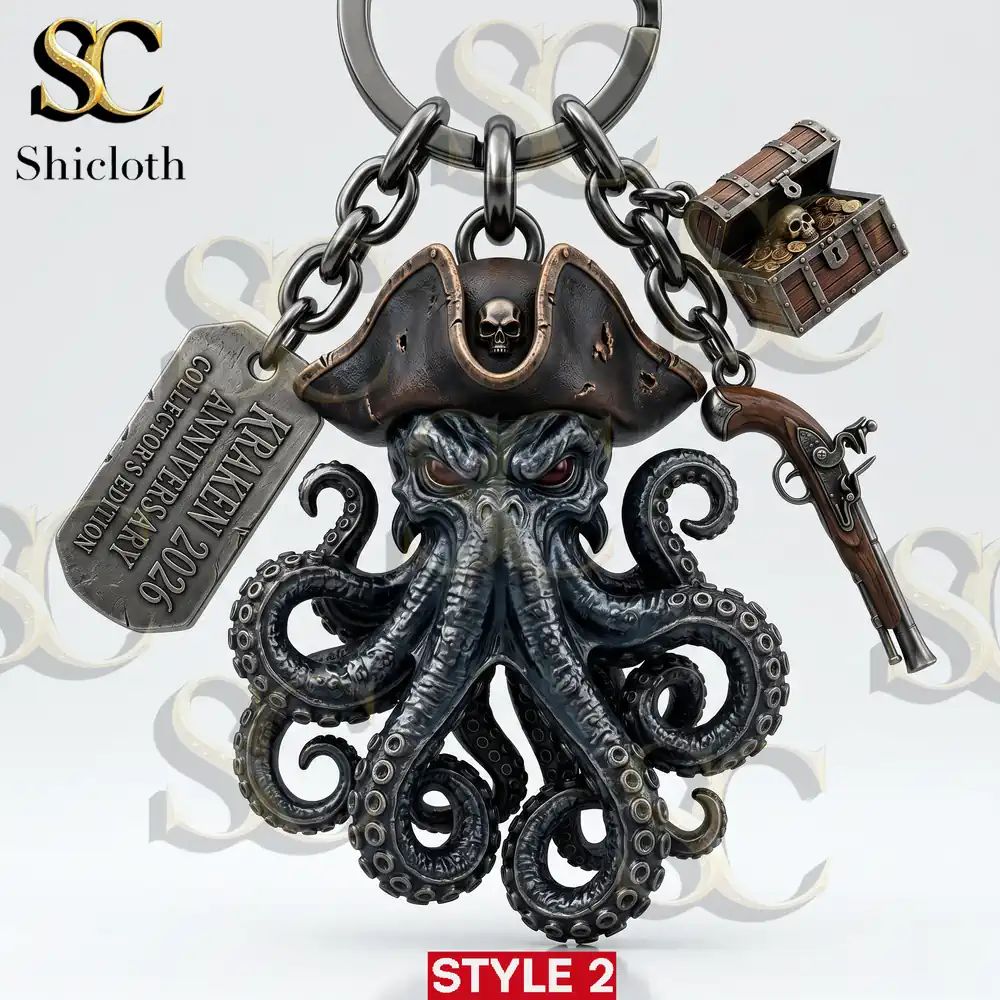 Kraken Abyss King 2026 Collector Edition Keychain