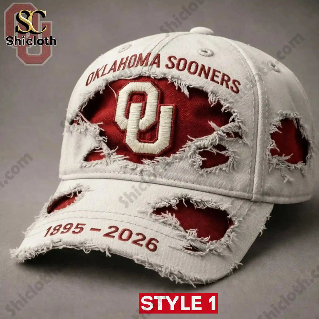 Oklahoma Sooners 131th Anniversary Cap Hat