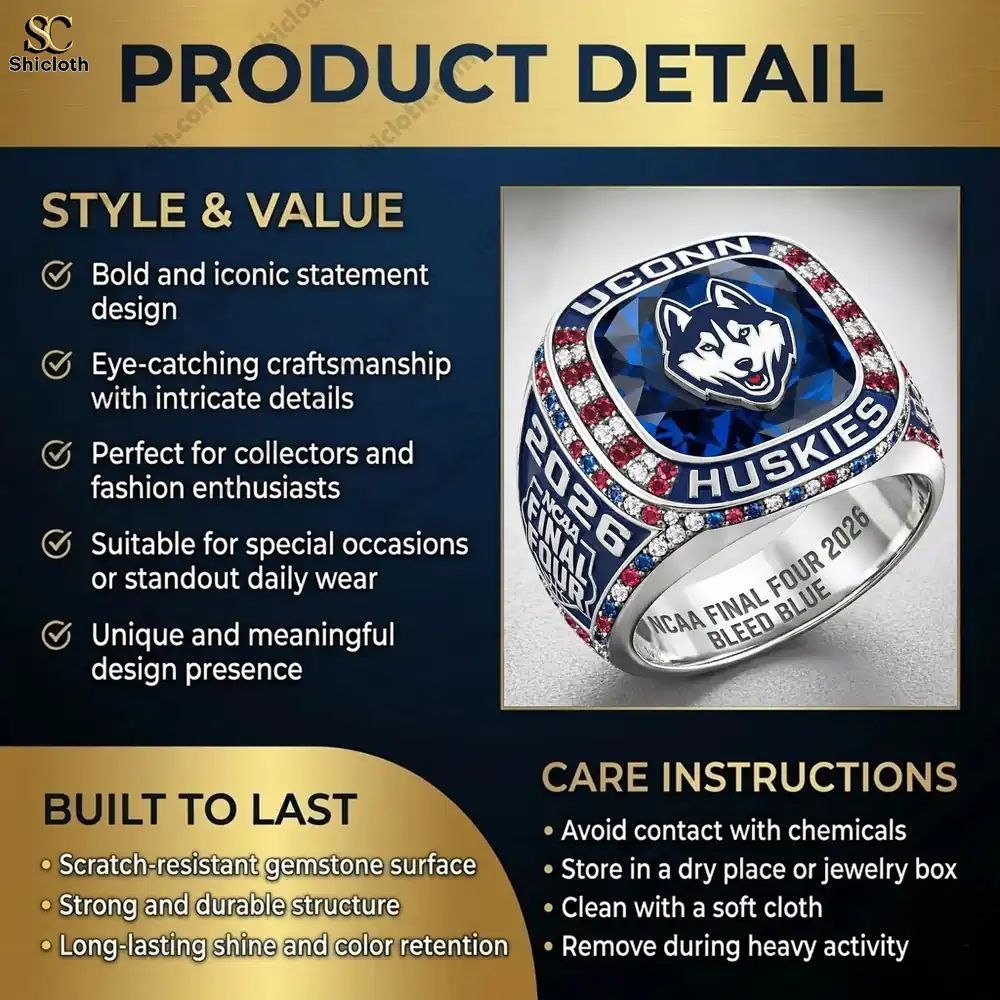 UConn Huskies NCAA Final Four 2026 Rings