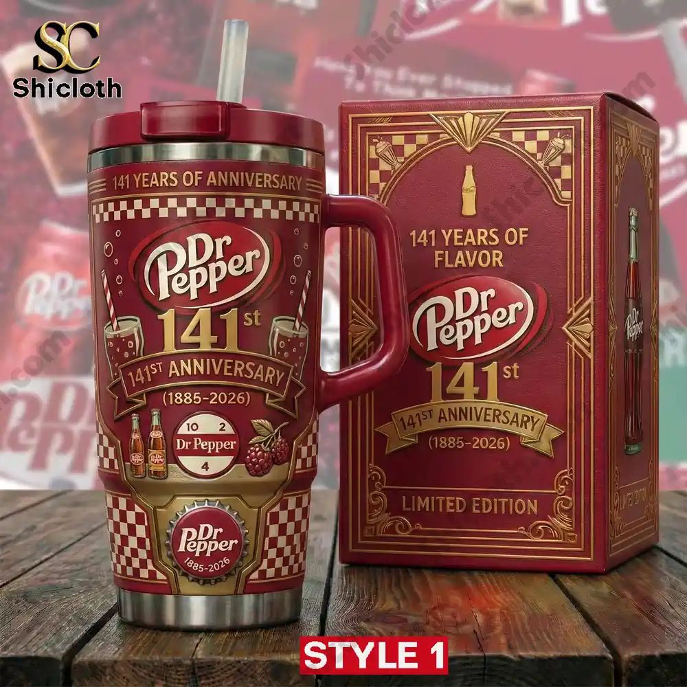 Dr Pepper 141ST Anniversary Insulated Tumbler