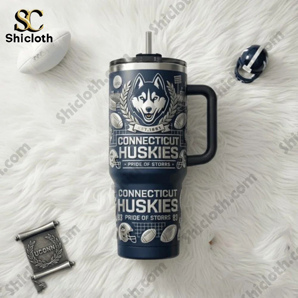 Uconn Huskies Pride Of Storrs 2026 40Oz Tumbler