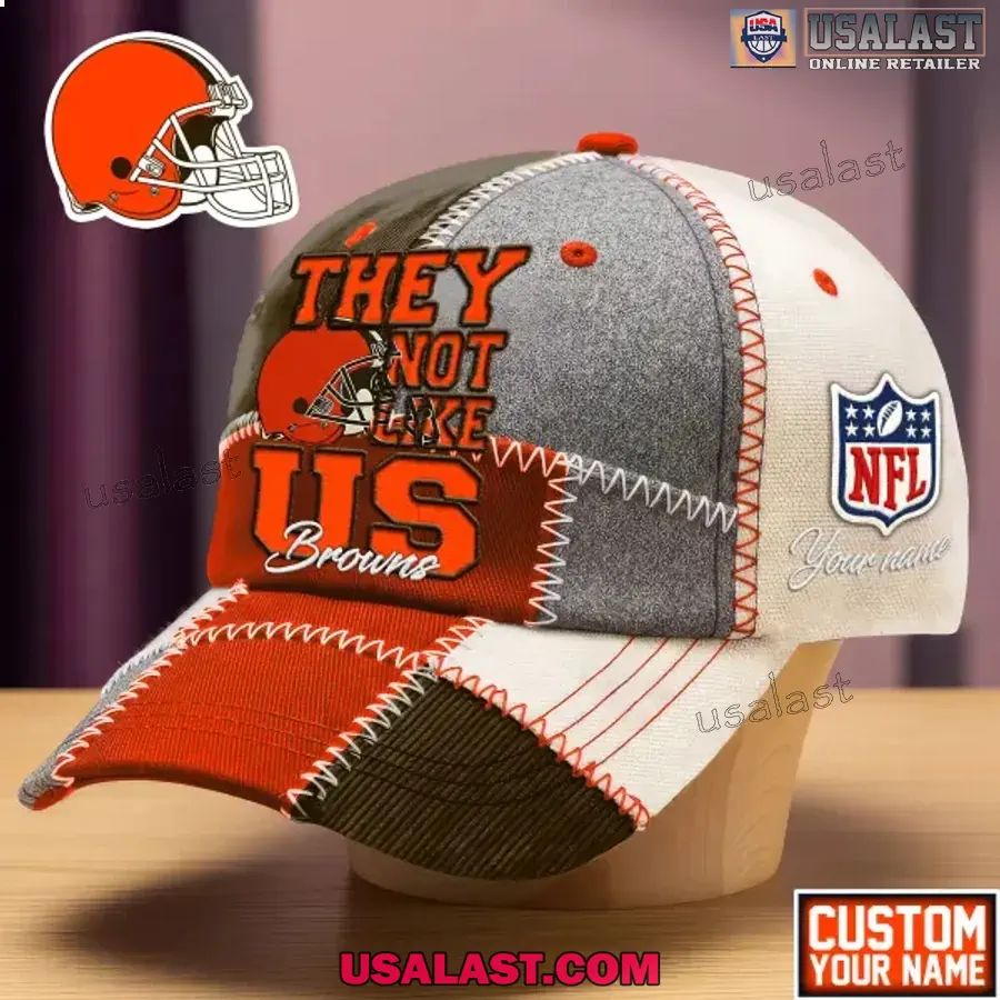 Cleveland Browns They Not Like Us Personalized Cap