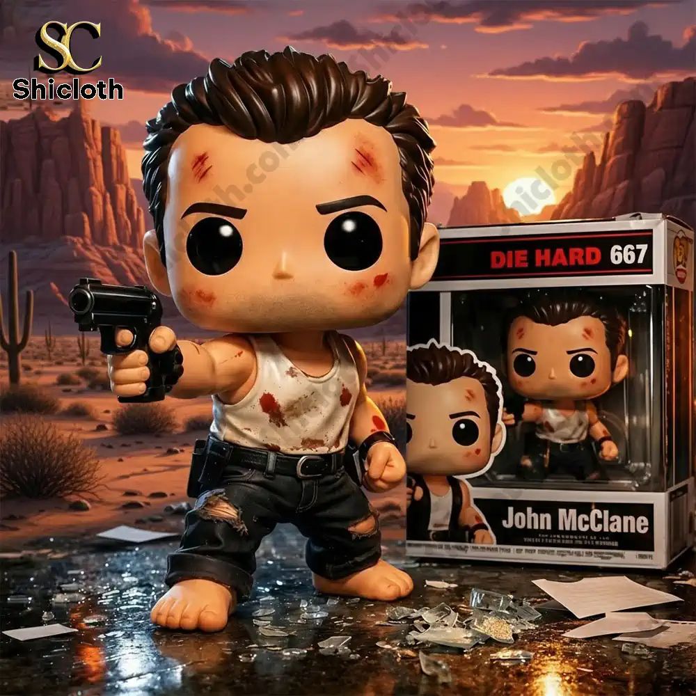 John Mcclane Nakatomi Plaza Die Hard 3D Pop Figure Doll 2026