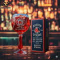 Boston Red Sox 124th Anniversary 1901-2025 Glass Cup
