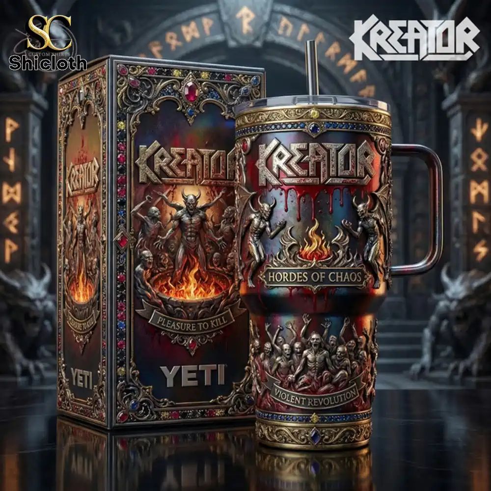 Kreator Hordes Of Chaos 2026 40oz Tumbler