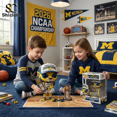 2026 Michigan Wolverines National Championship Commemorative Pop! Figure