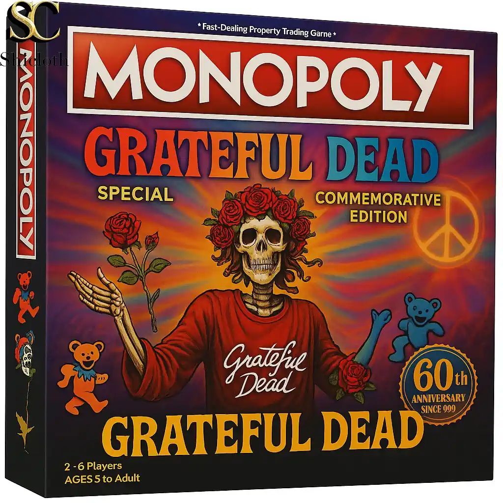 Grateful Dead 60th Anniversary Special Commemorative Edition Monopoly 2026