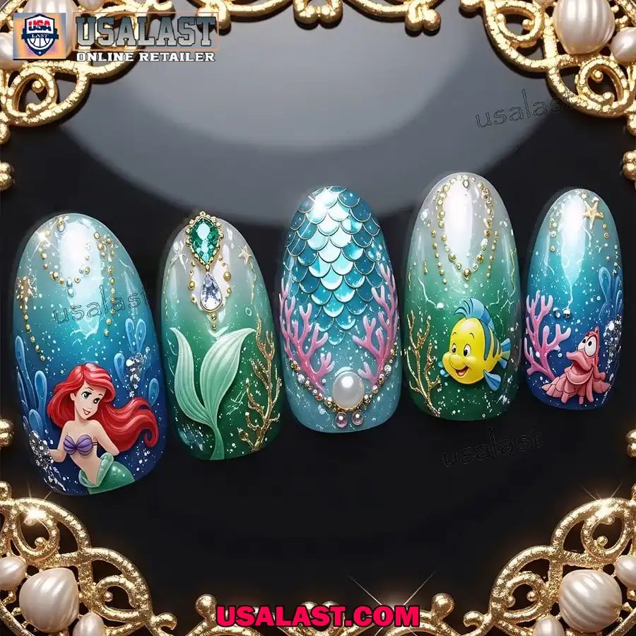 Ariel Nails Box Perfect Gift For Fan
