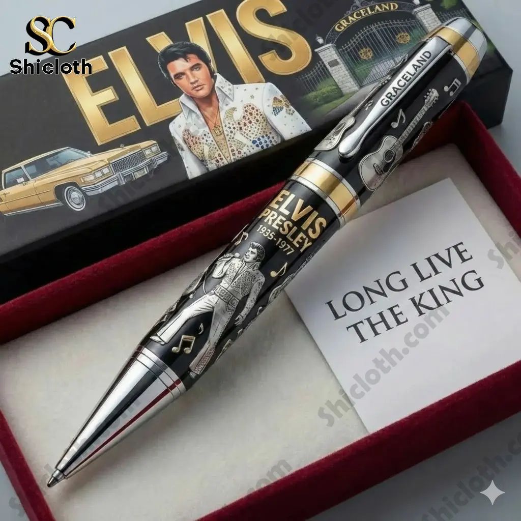 Elvis Presley King of Rock ‘n’ Roll Gift Ideas Commemorative Pen