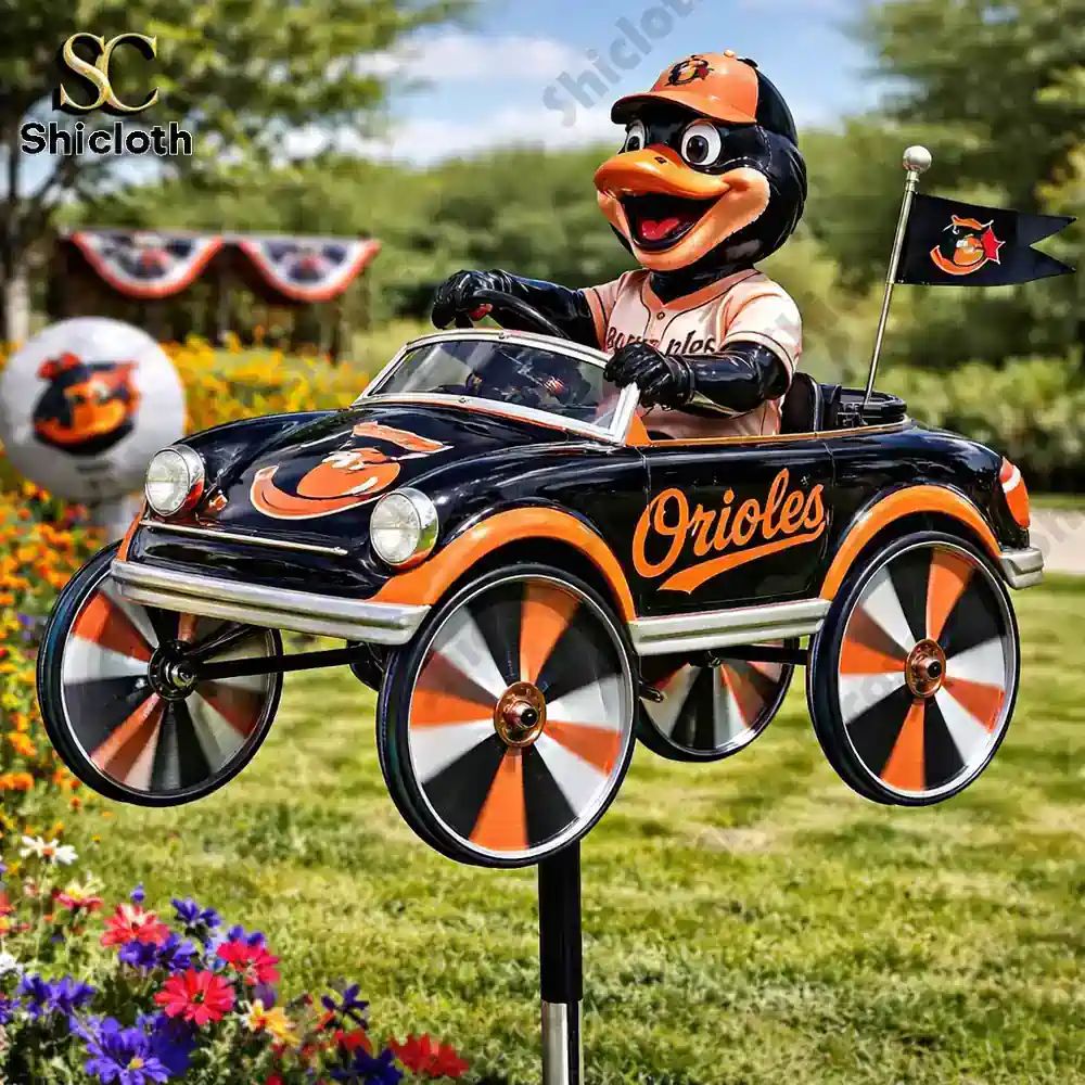 Baltimore Orioles The Oriole Bird Wind Spinner For Garden